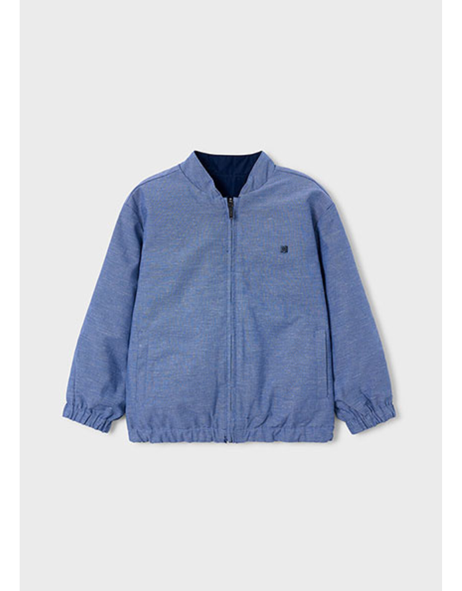 Mayoral bomber jas omkeerbaar blauw