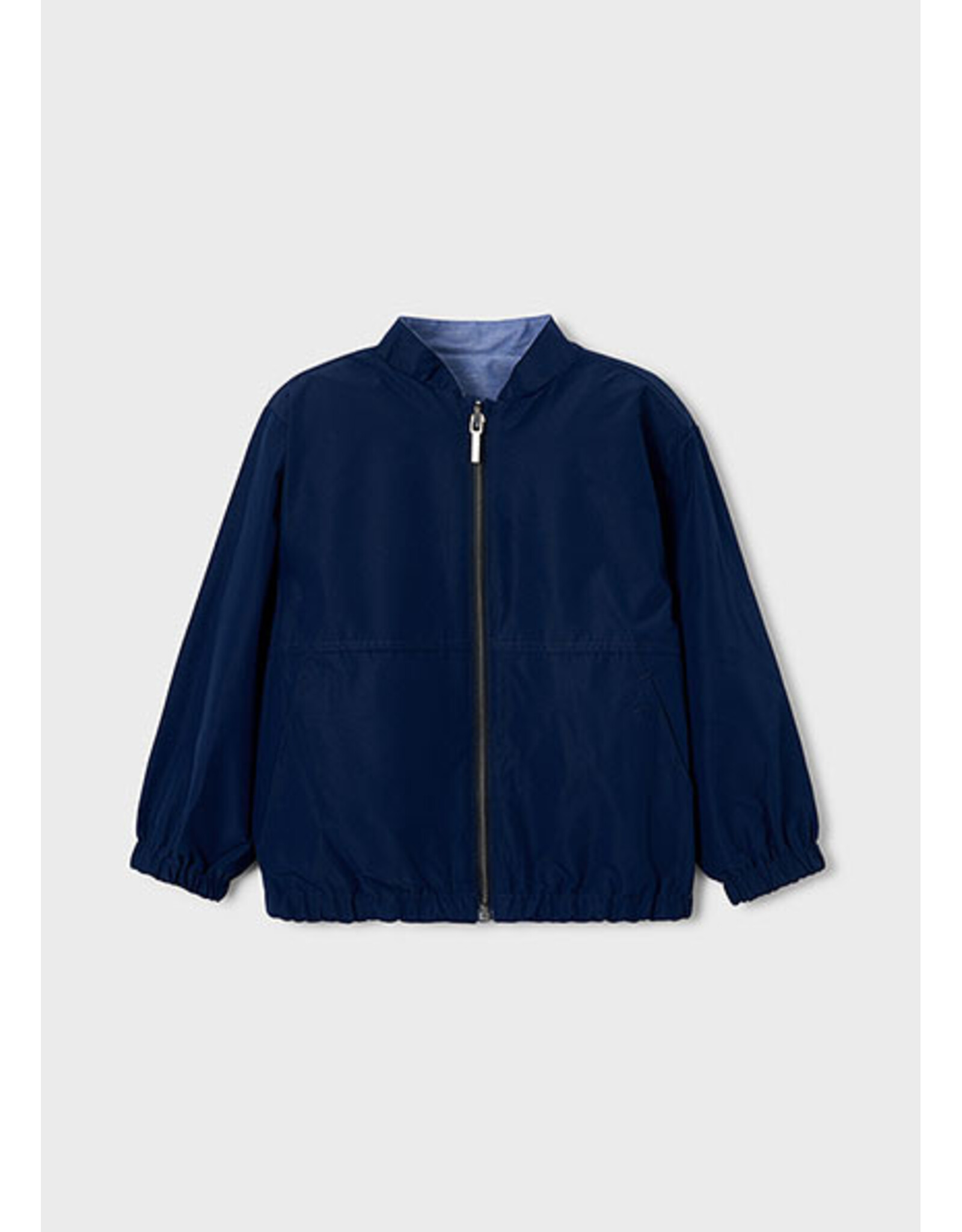 Mayoral bomber jas omkeerbaar blauw