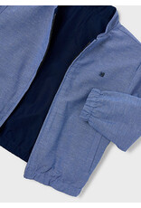 Mayoral bomber jas omkeerbaar blauw