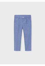 Mayoral broek linnen blauw