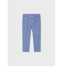 Mayoral broek linnen blauw