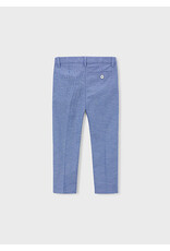 Mayoral broek linnen blauw