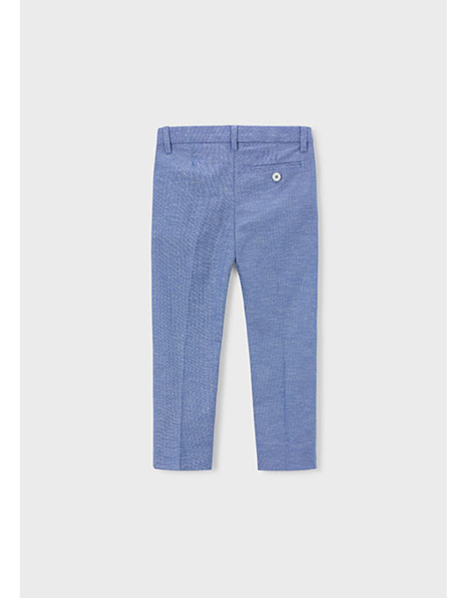 Mayoral broek linnen blauw