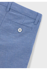 Mayoral broek linnen blauw