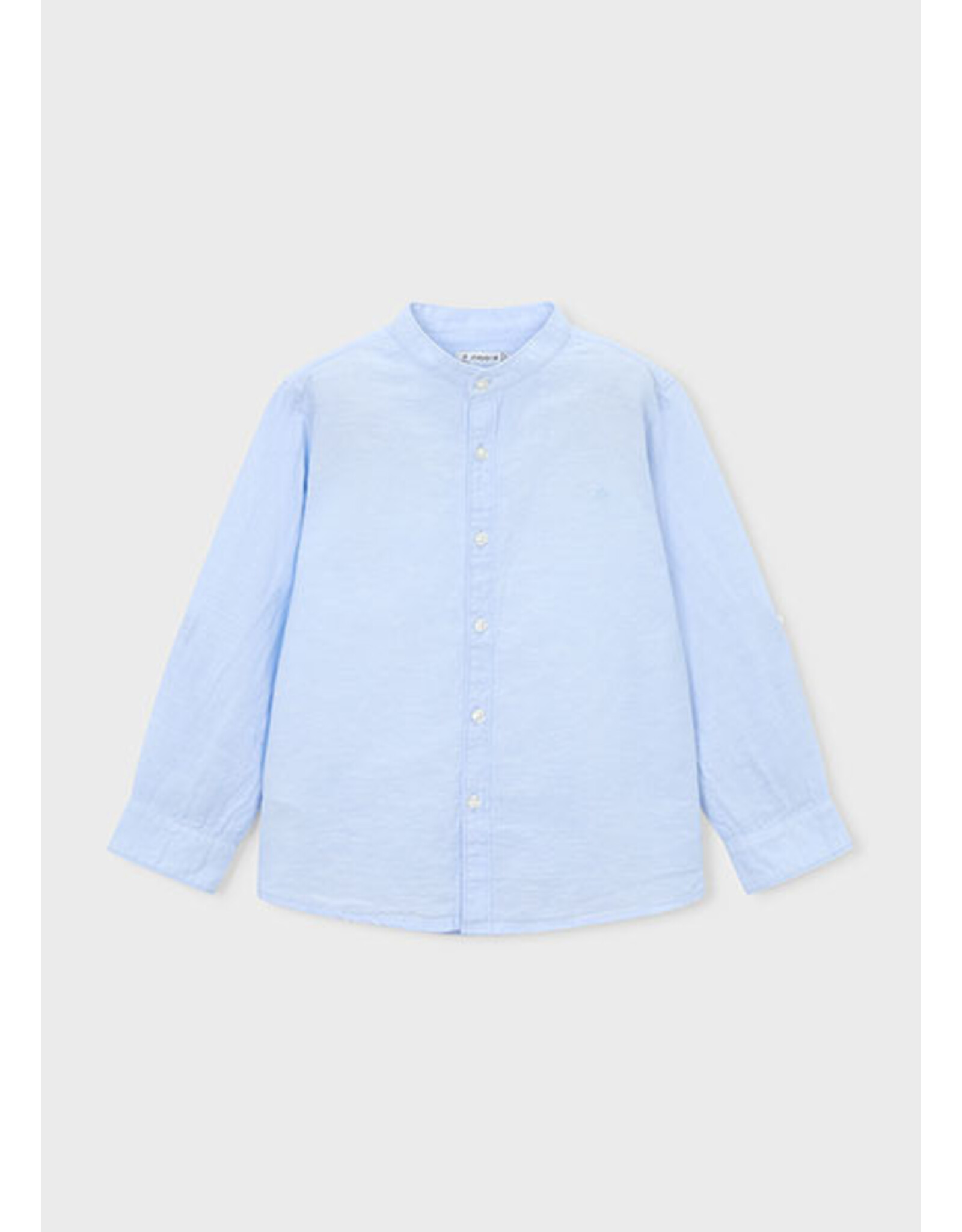 Mayoral hemd mao licht blauw