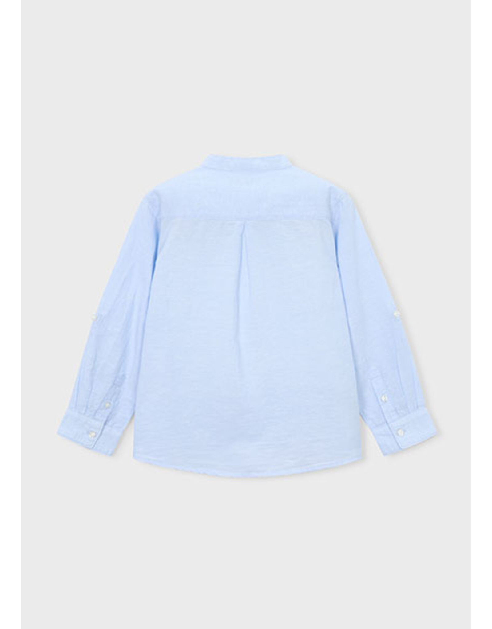 Mayoral hemd mao licht blauw