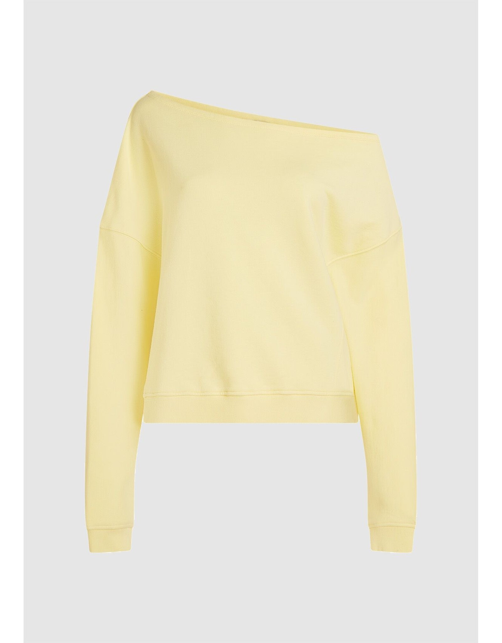 circle of trust cropped sweater lime light