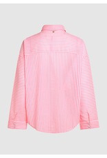 circle of trust gestreepte blouse Elena bright pink