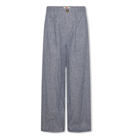 AO76 wijde broek Elijah cobalt blue