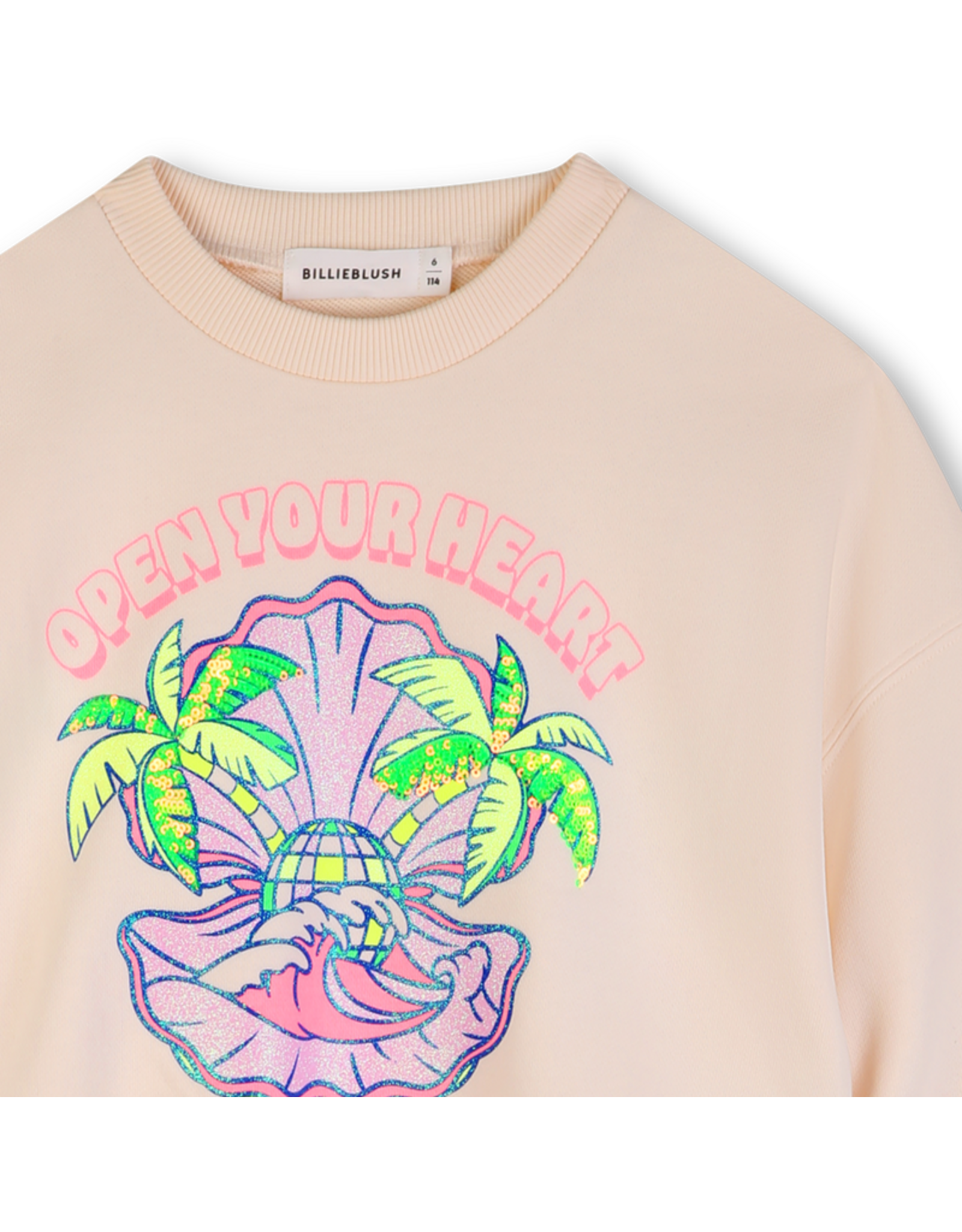 Billieblush sweater open your heart