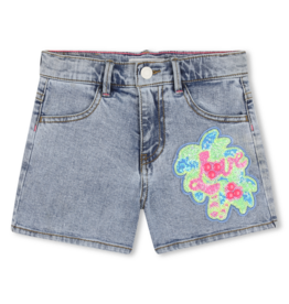 Billieblush short jeans love paillet