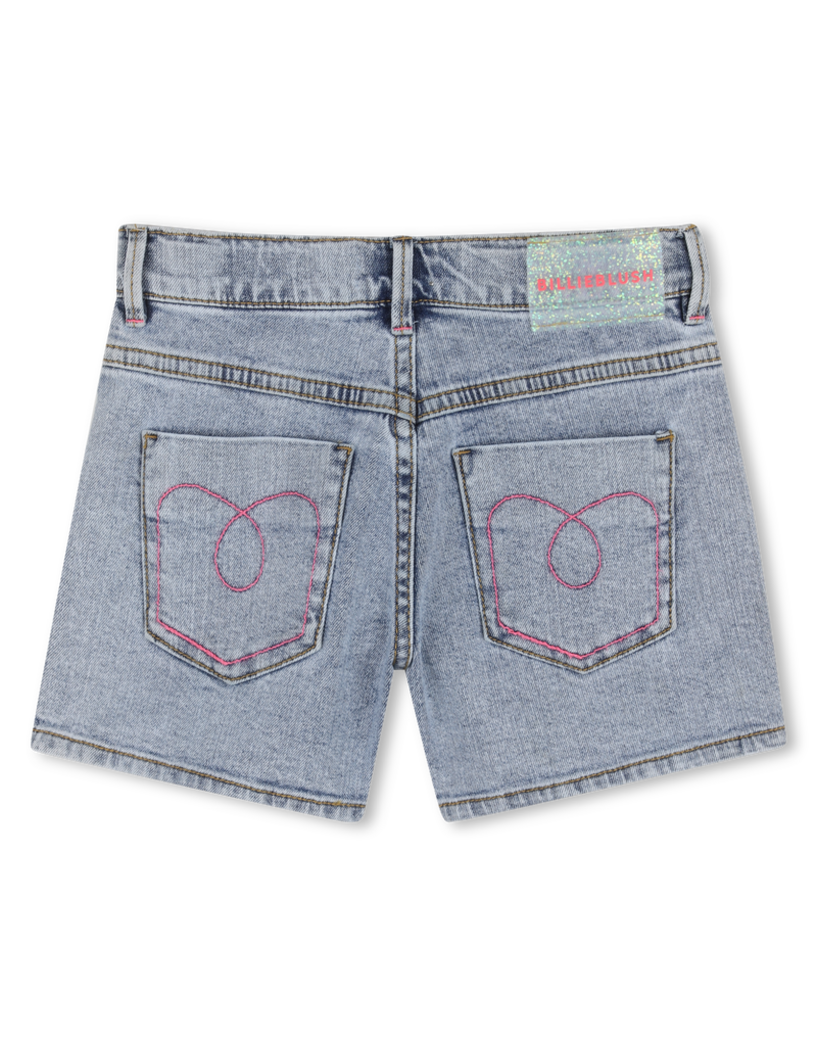 Billieblush short jeans love paillet