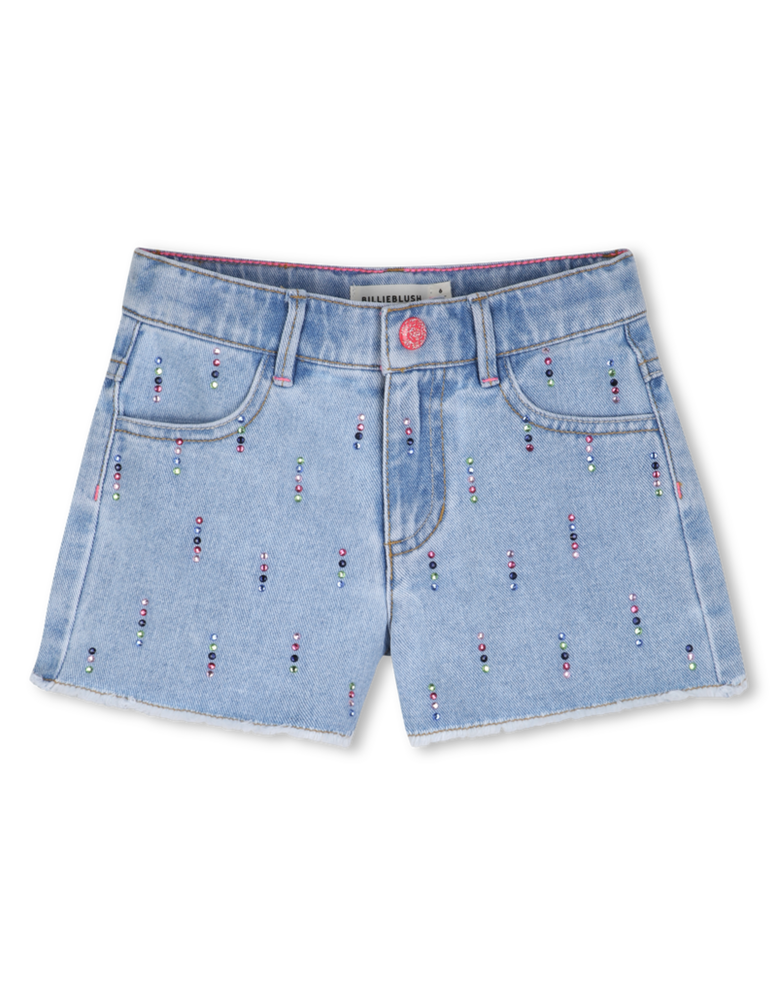 Billieblush short denim straps multicolor