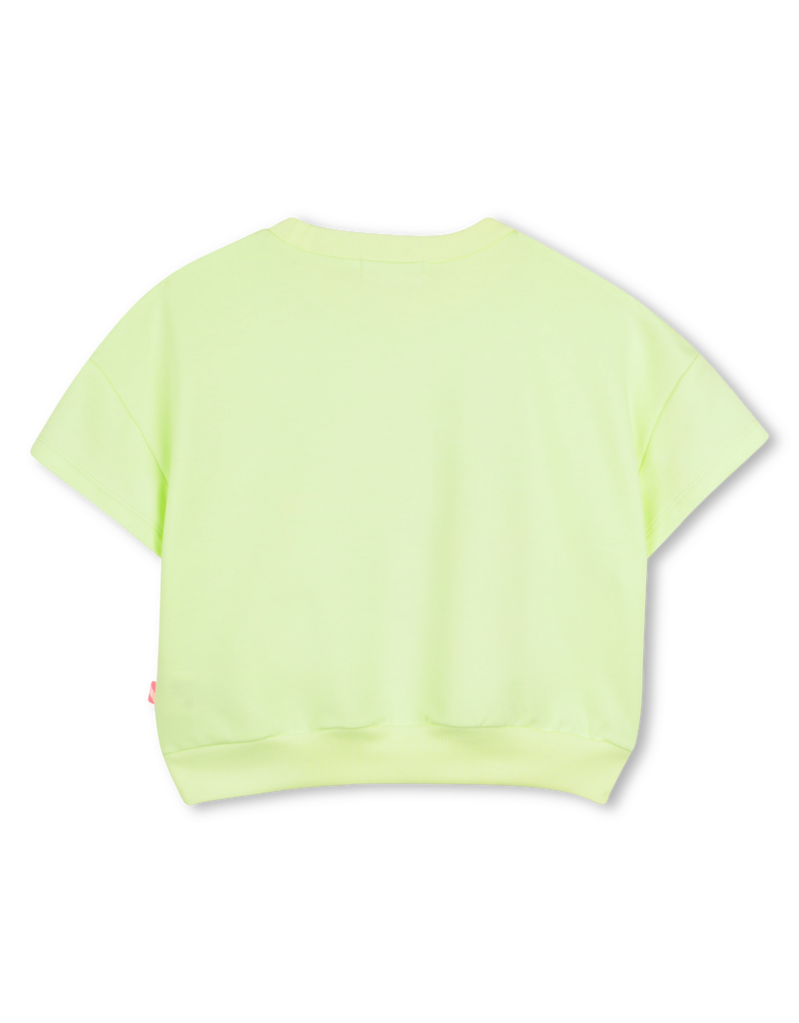 Billieblush sweater korte mouw lemon green love