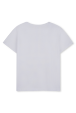 Billieblush t-shirt wit flamingo paillet