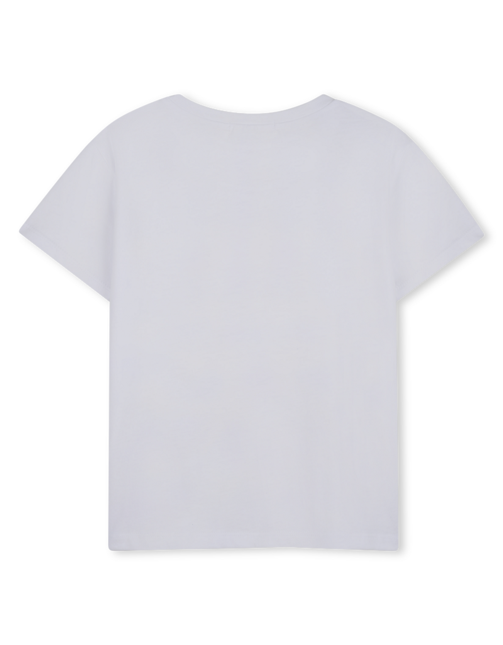 Billieblush t-shirt wit flamingo paillet