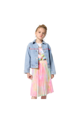 Billieblush t-shirt wit flamingo paillet