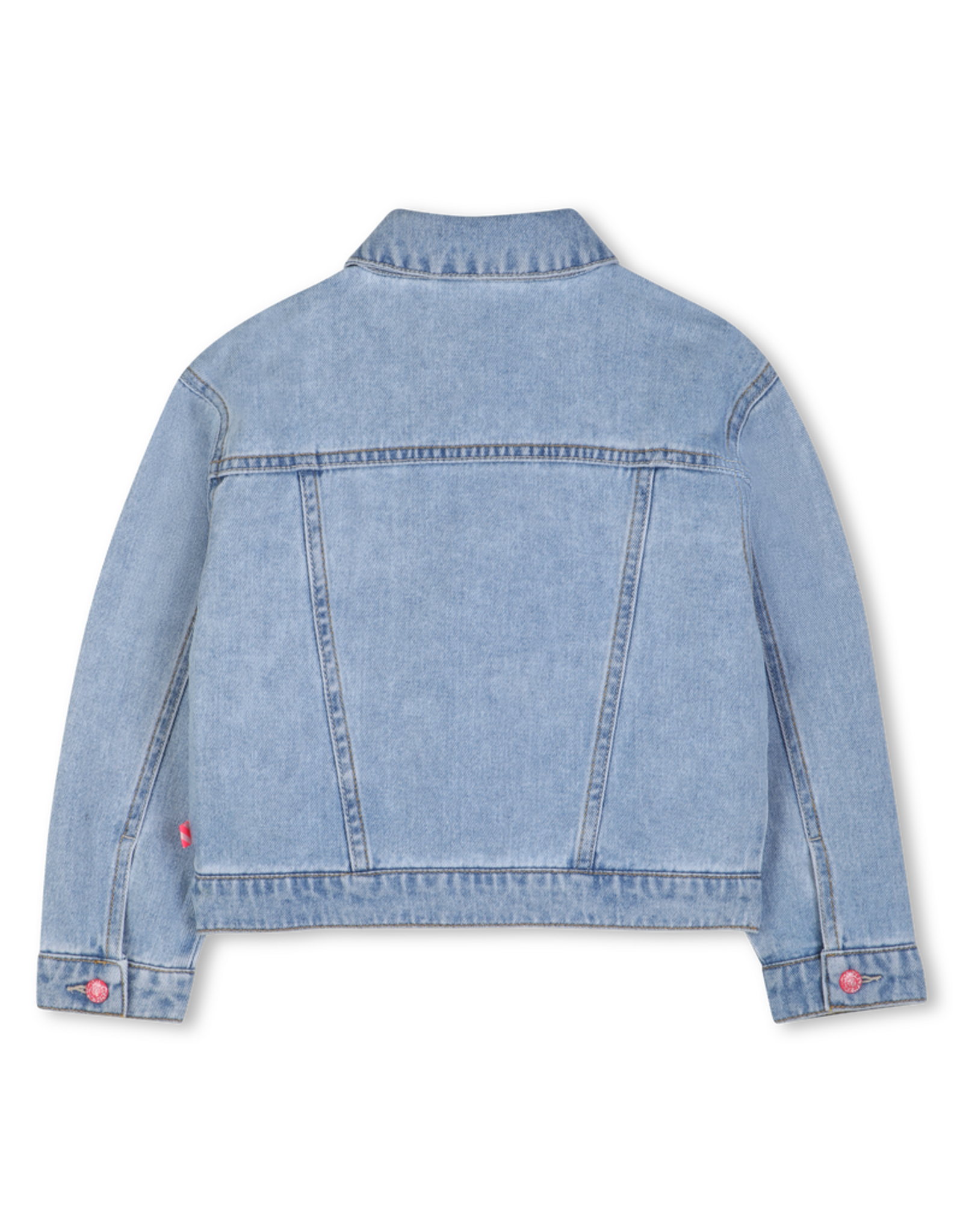 Billieblush jeansjas denim strass multicolor