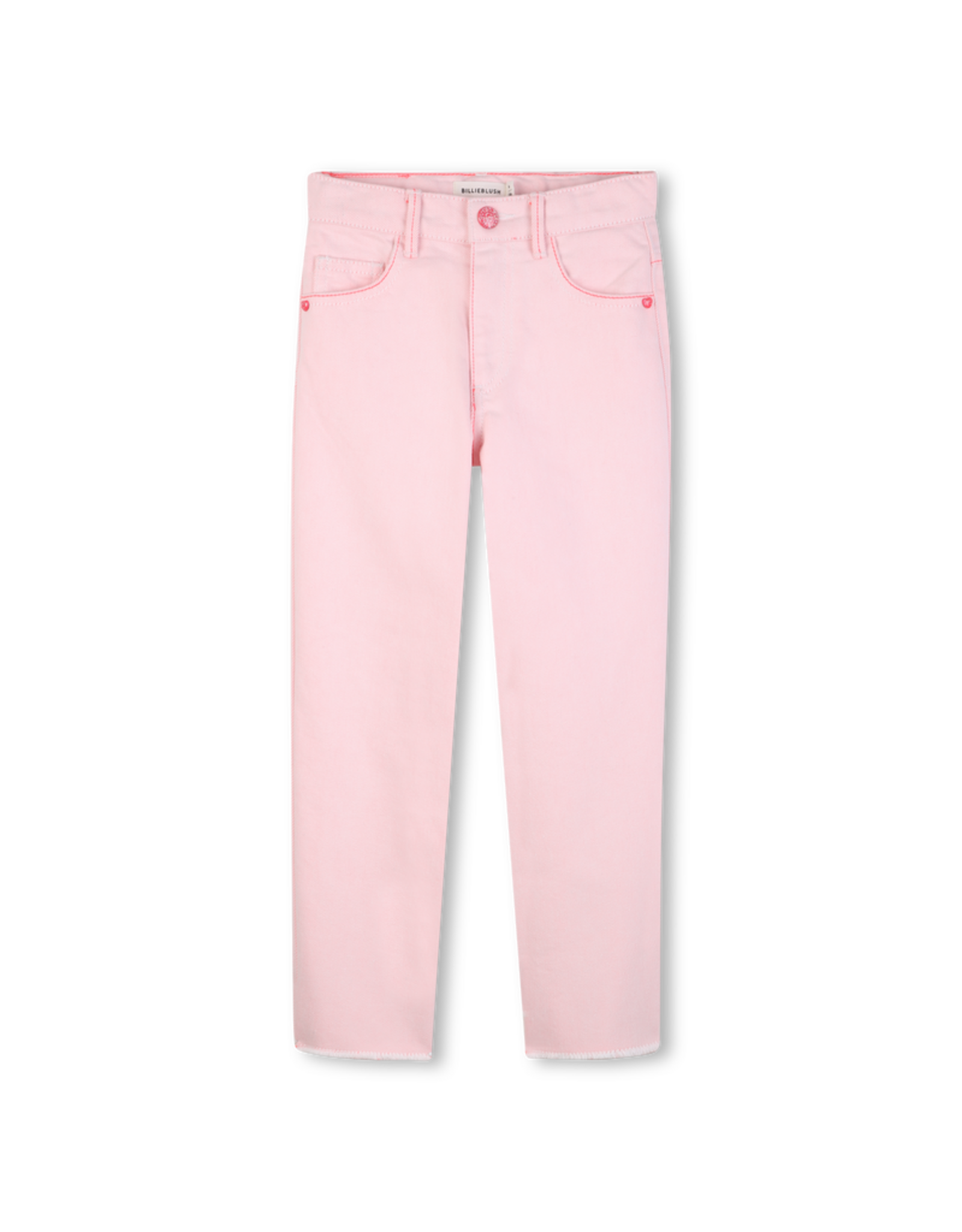 Billieblush jeans roze paillet zakje