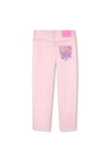 Billieblush jeans roze paillet zakje