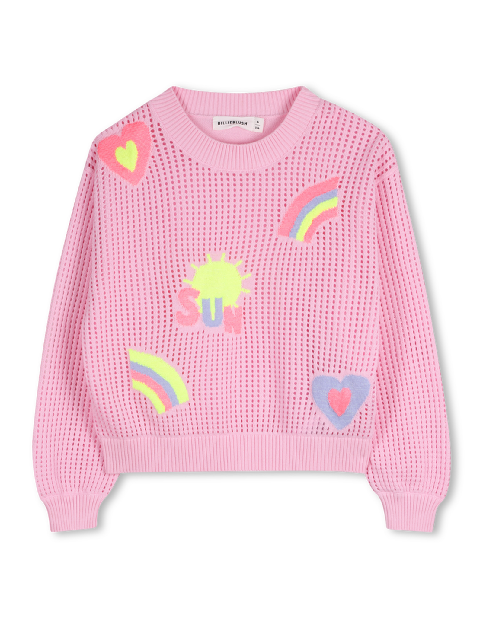 Billieblush pull licht roze sun