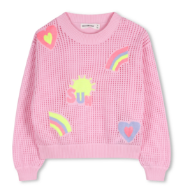 Billieblush pull licht roze sun