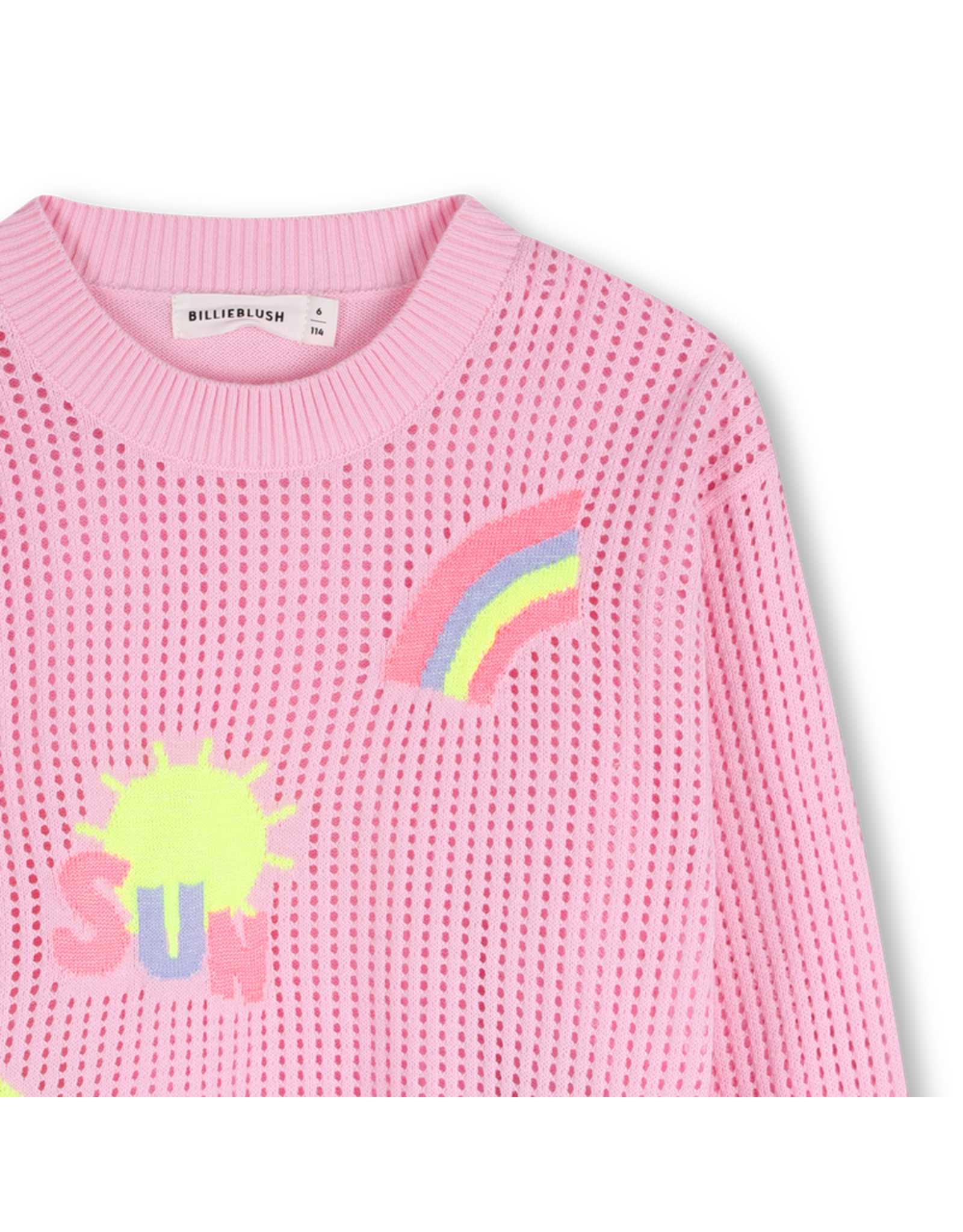 Billieblush pull licht roze sun