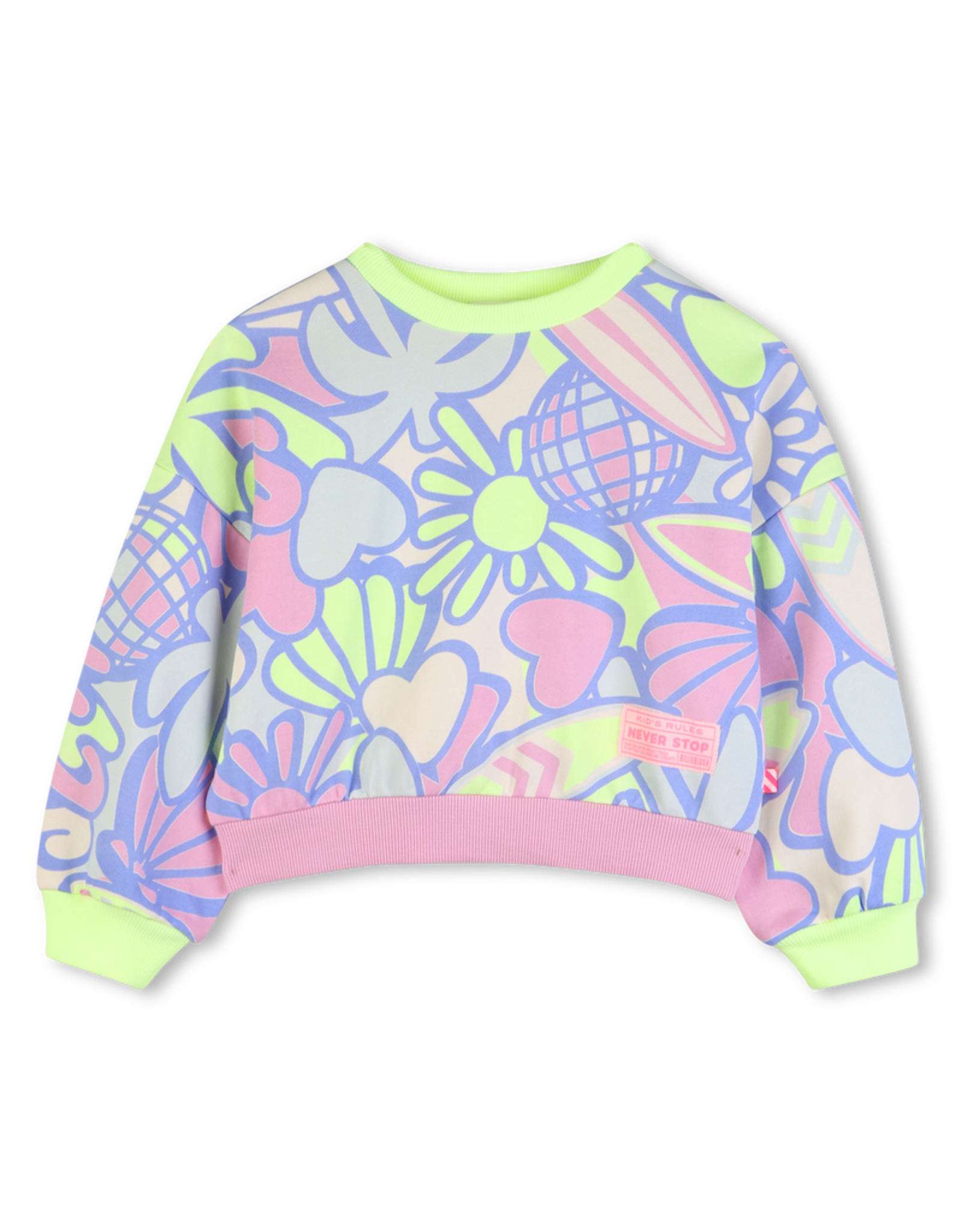 Billieblush sweater green lemon