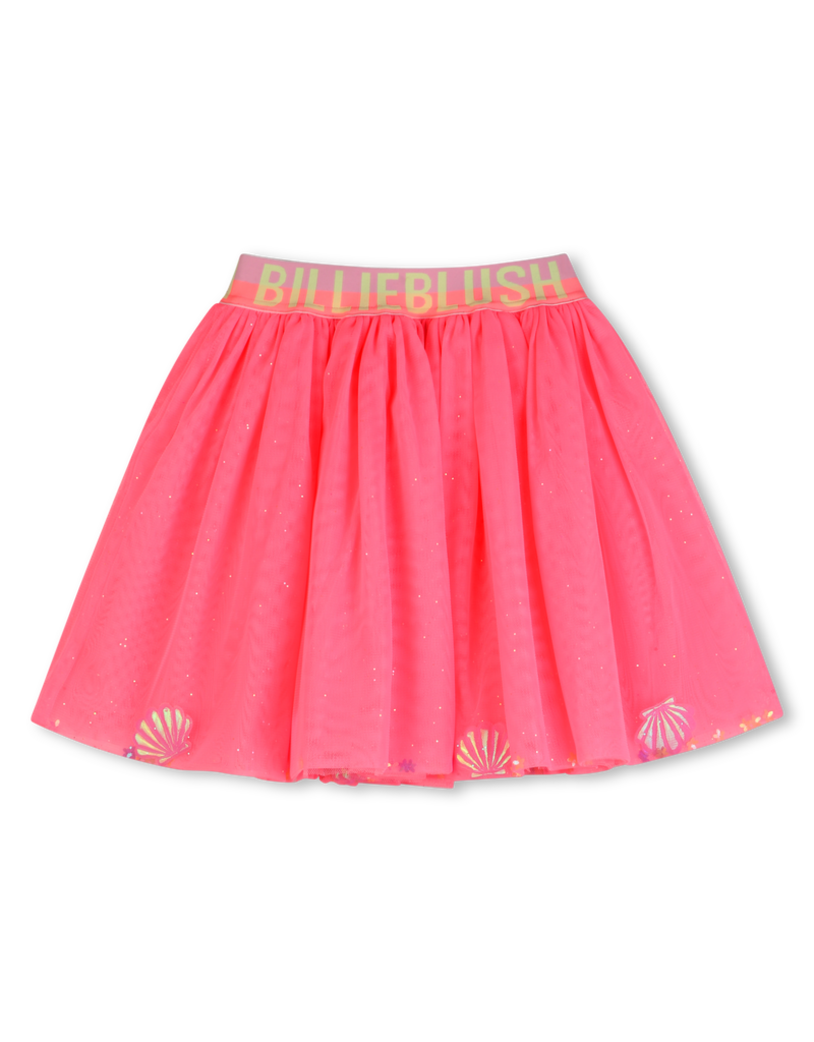 Billieblush tule rok fluo roze