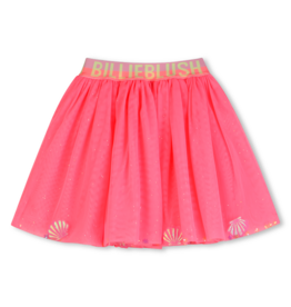 Billieblush tule rok fluo roze