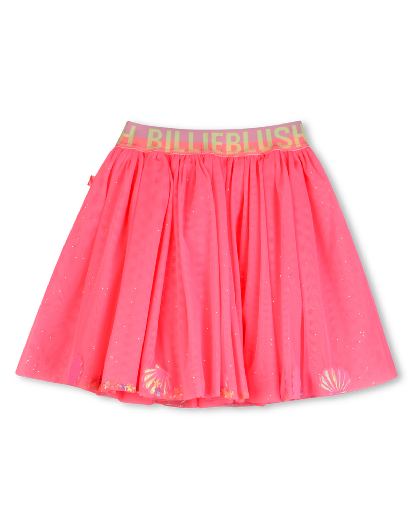 Billieblush tule rok fluo roze