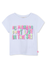 Billieblush t-shirt wit mermaids