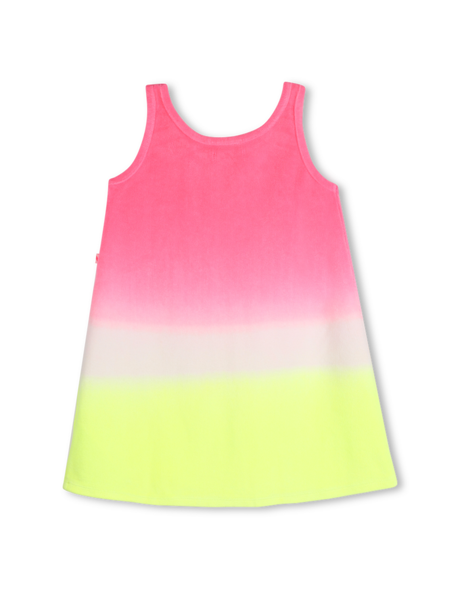 Billieblush strandkleedje fluo rose badstof