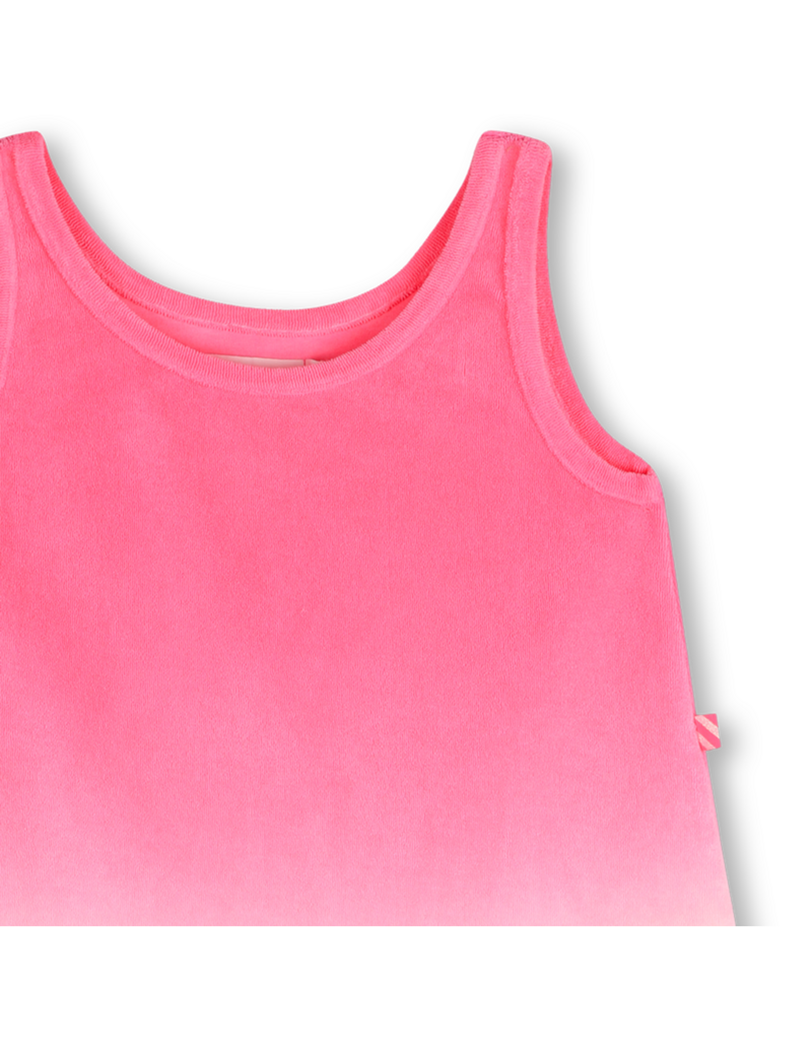 Billieblush strandkleedje fluo rose badstof