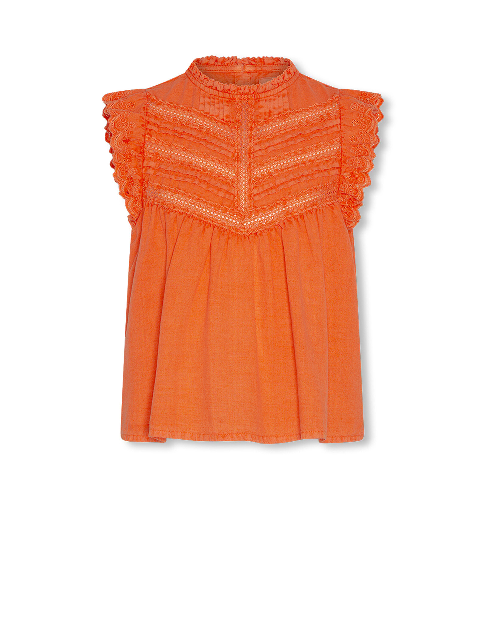 AO76 blouse Mia fluo orange