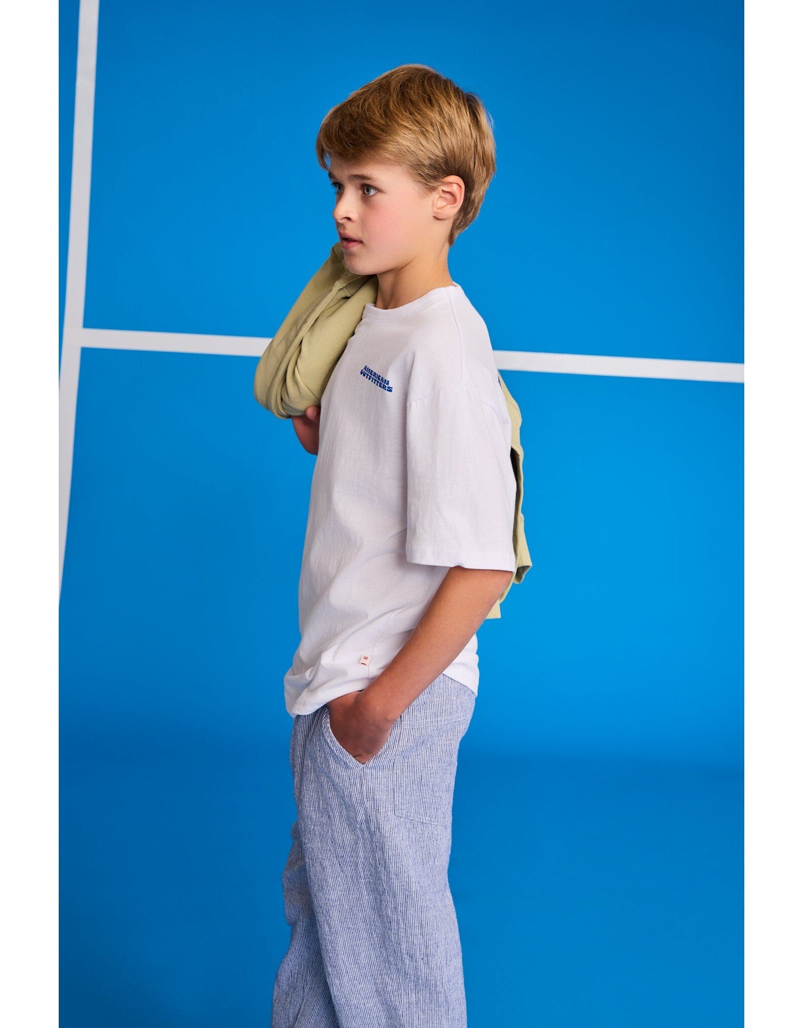 AO76 broek Zach cobalt blue