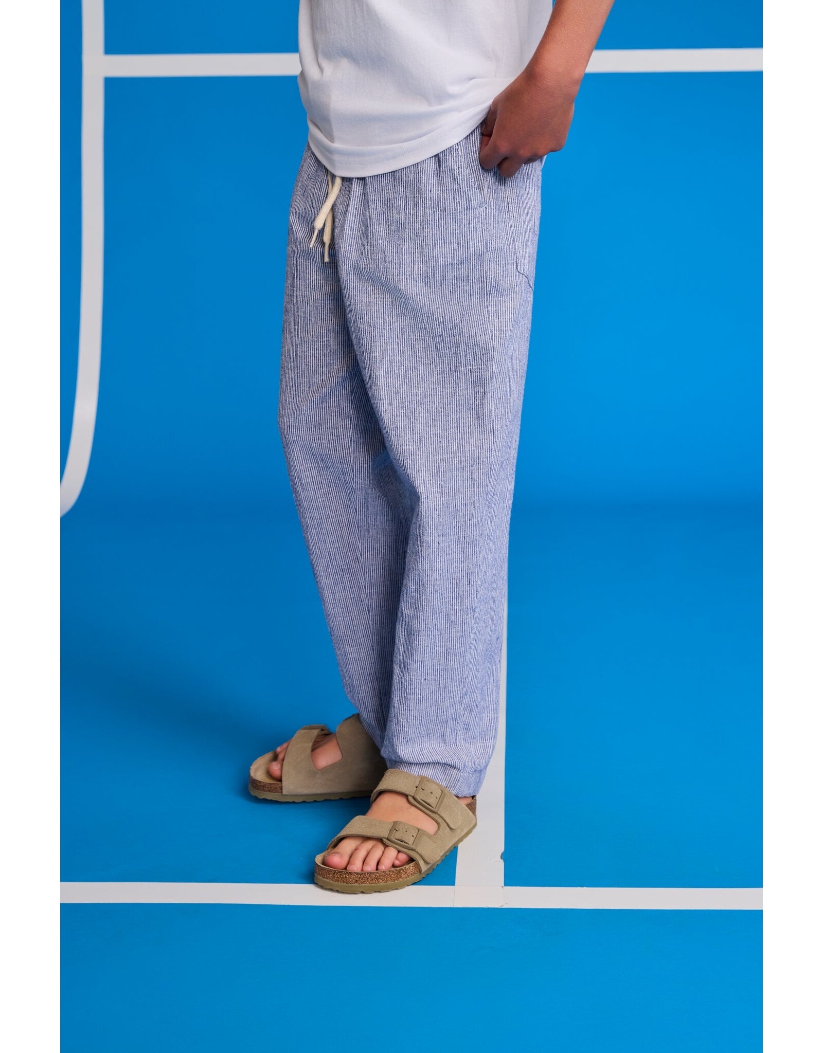 AO76 broek Zach cobalt blue