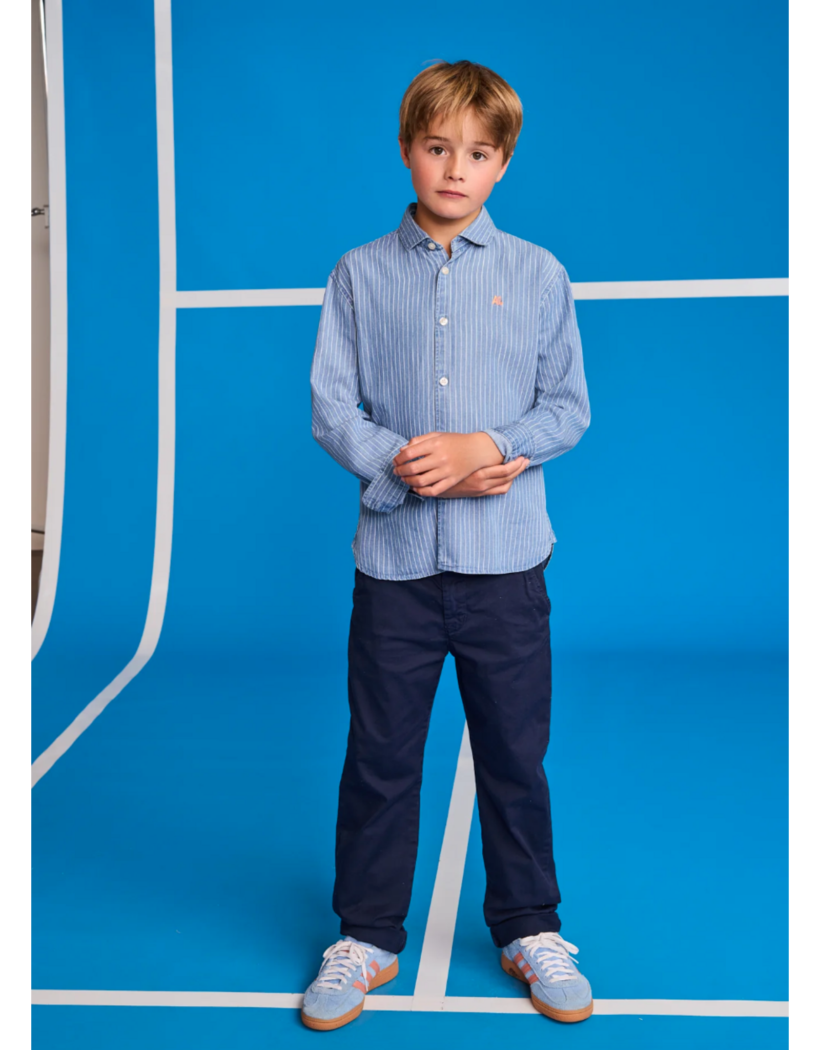 AO76 broek Tana classic navy