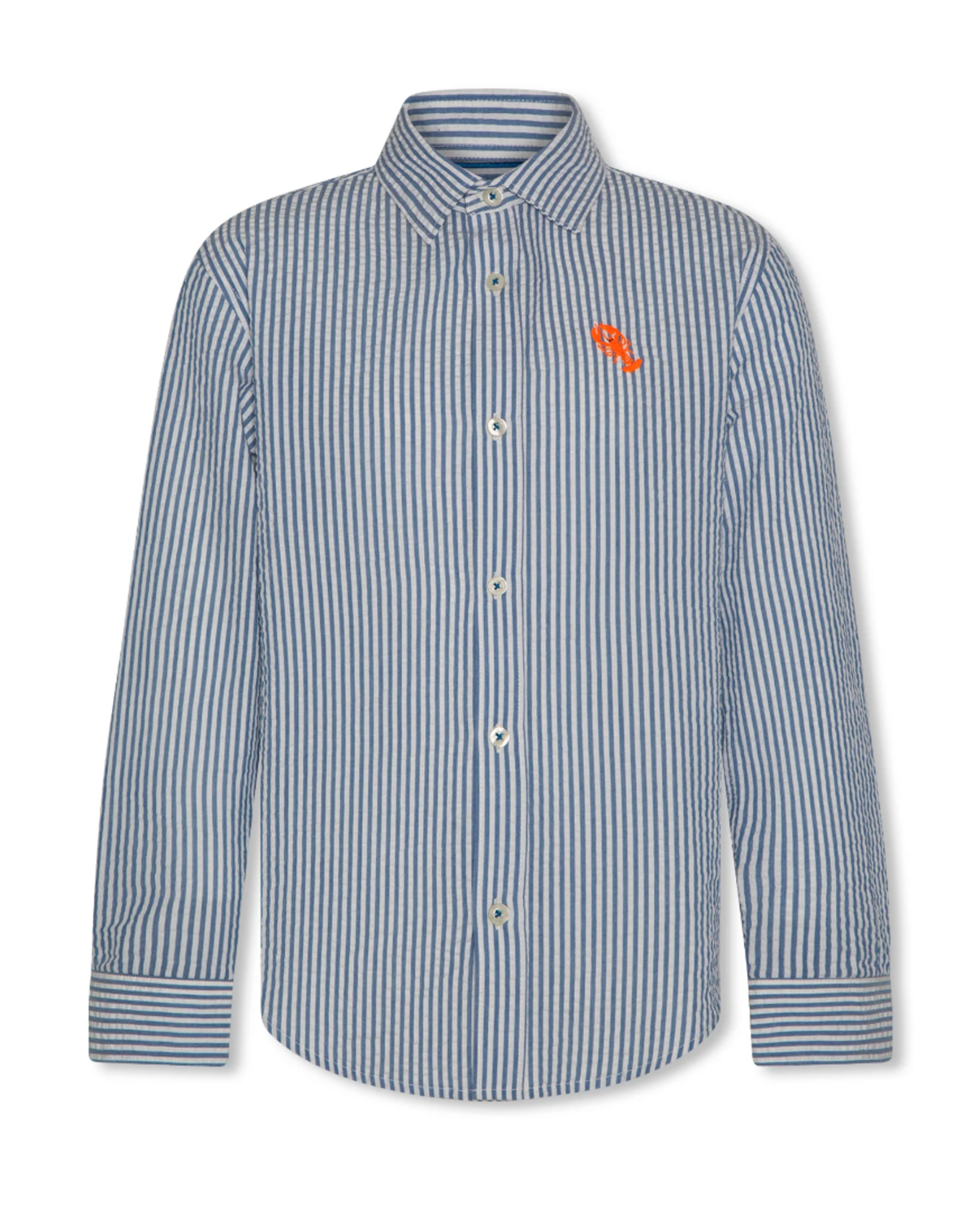 AO76 gestreept hemd kreeft Alan