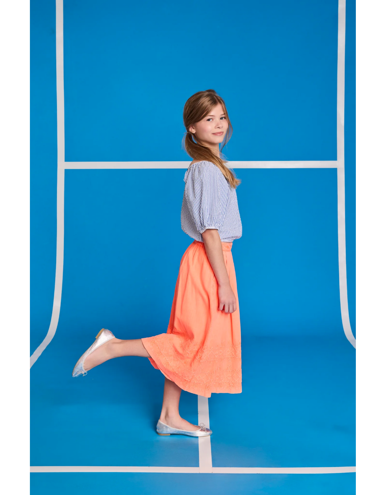 AO76 gestreepte top Neha