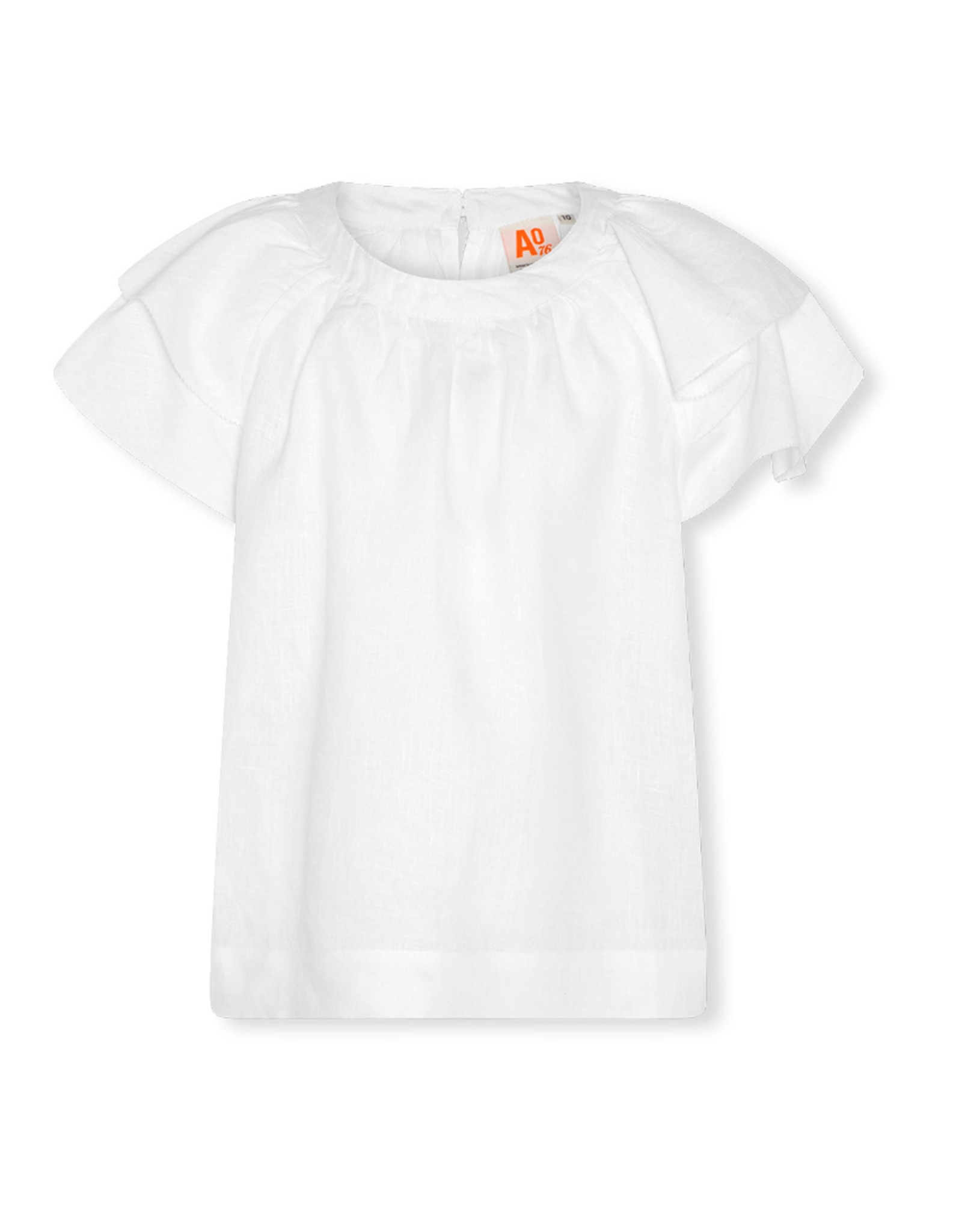 AO76 witte blouse Ivy linnen