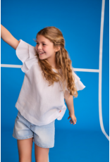 AO76 witte blouse Ivy linnen