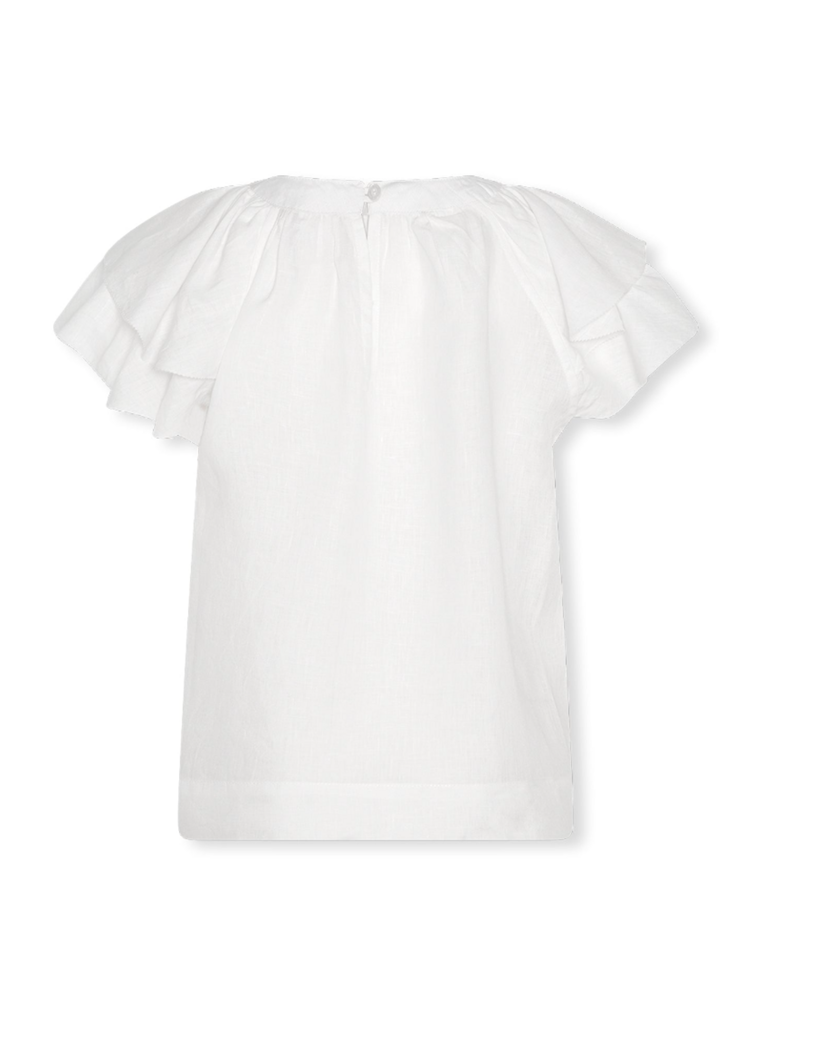 AO76 witte blouse Ivy linnen