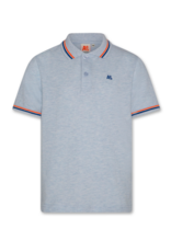 AO76 polo carter logo light blue
