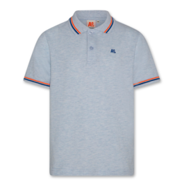 AO76 polo carter logo light blue