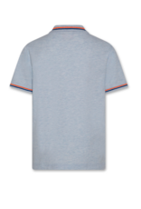 AO76 polo carter logo light blue