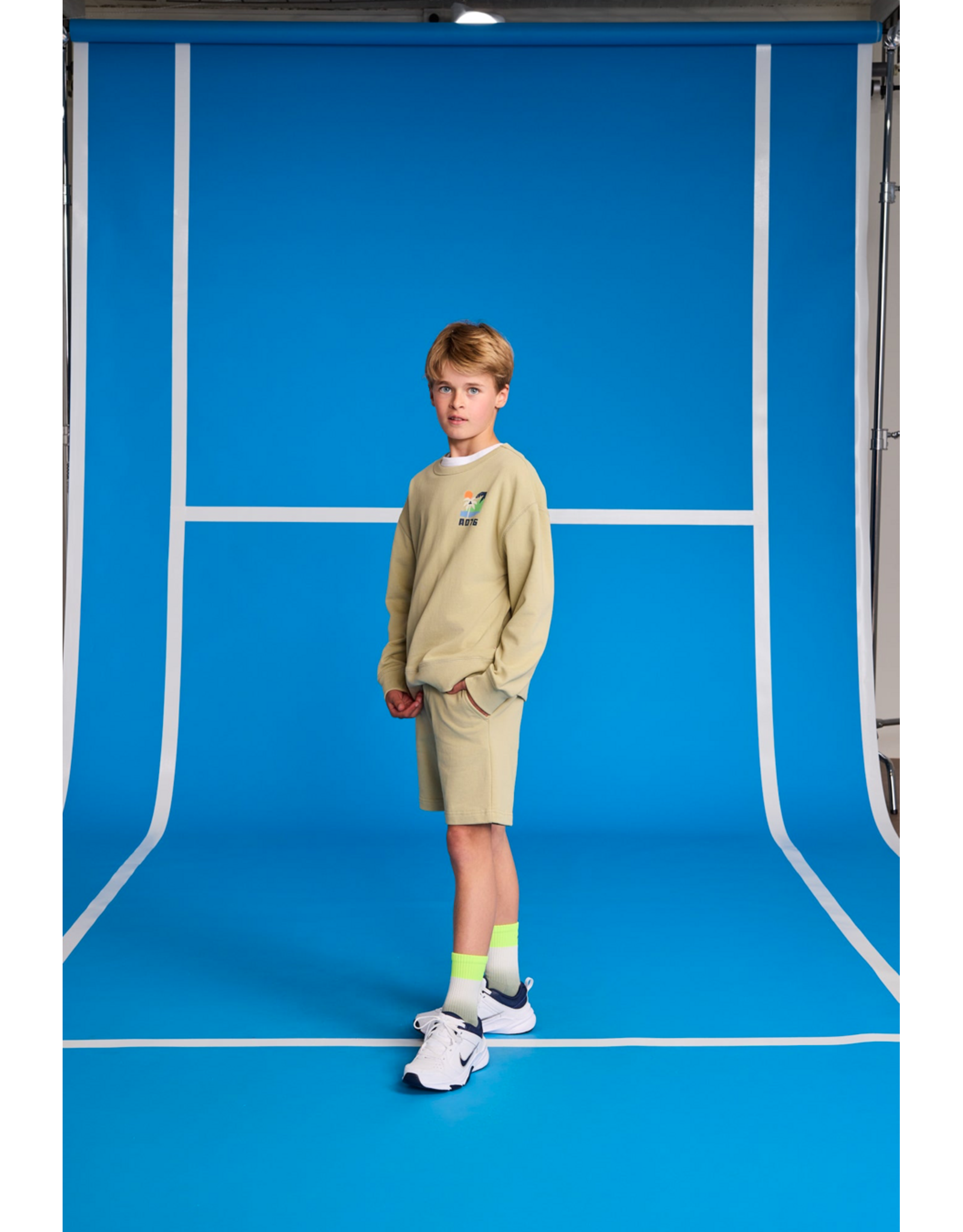 AO76 sweater Oscar landscape thyme