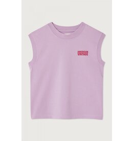 American Vintage Gixy tank top lilas pastel
