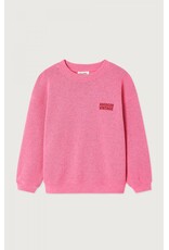 American Vintage sweater Evona framboisine surteint