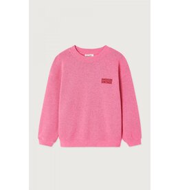 American Vintage sweater Evona framboisine surteint
